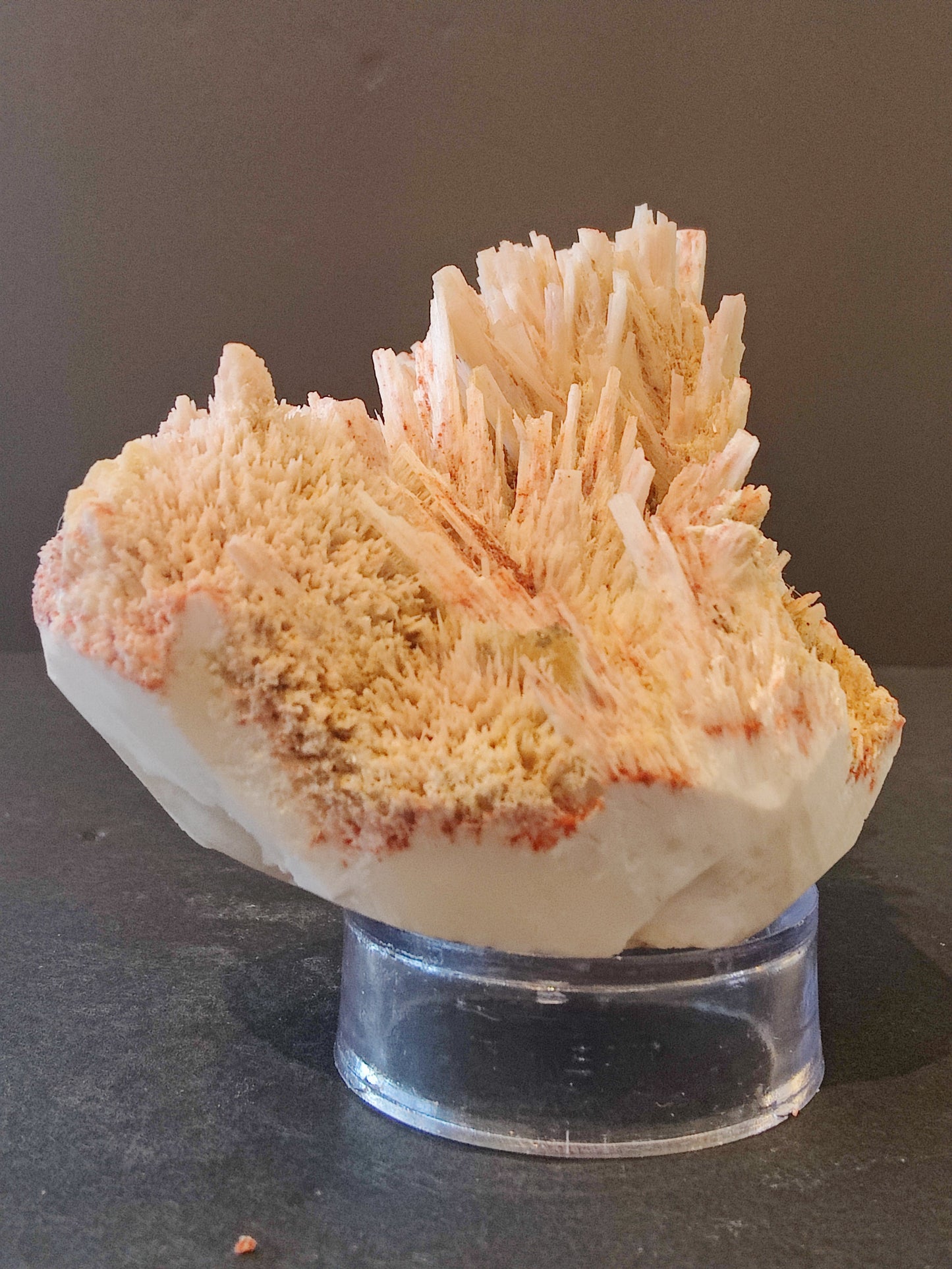 Red Mordenite Specimen 298g – Minerals