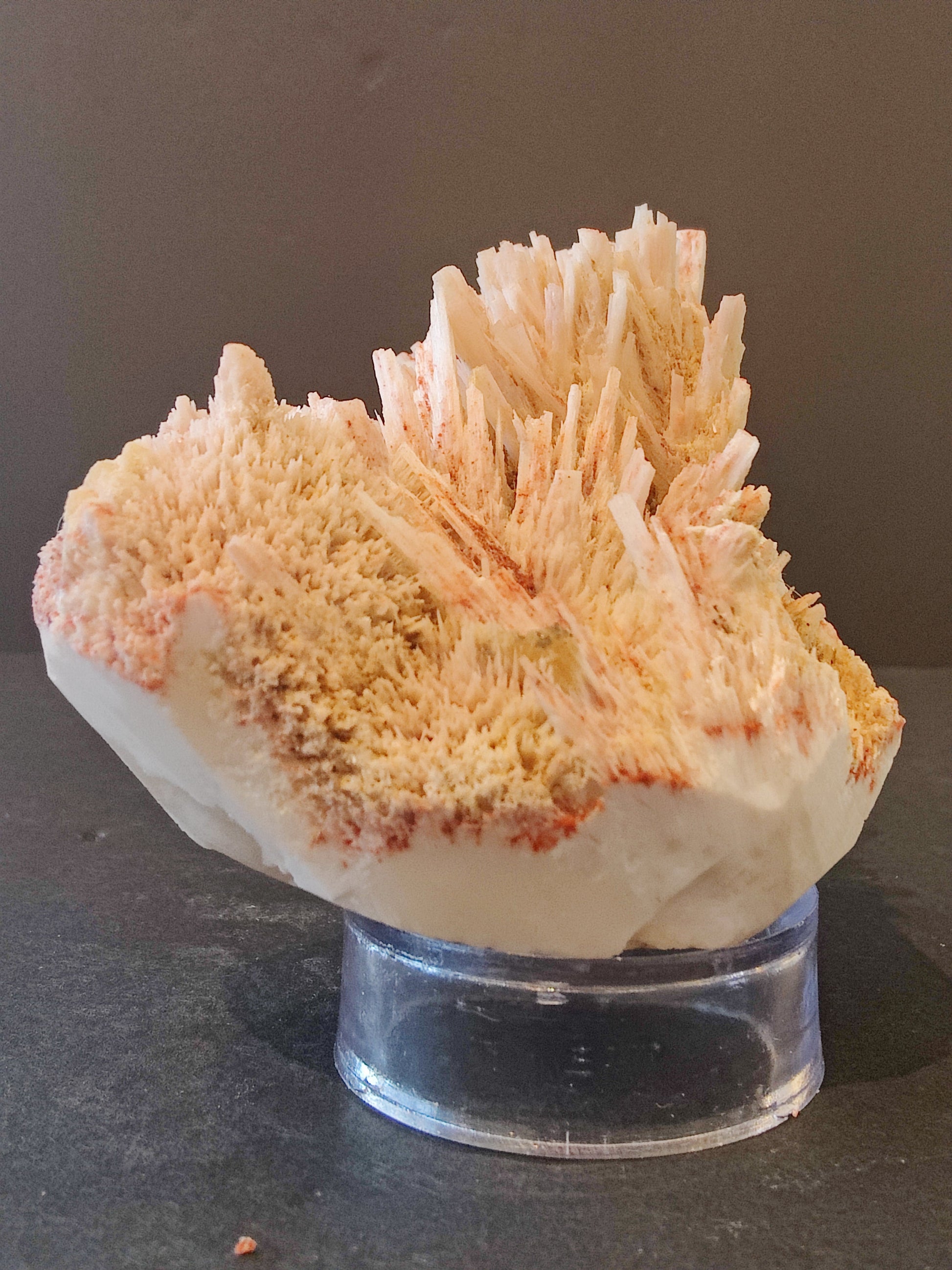 Red Mordenite Specimen 298g – Minerals