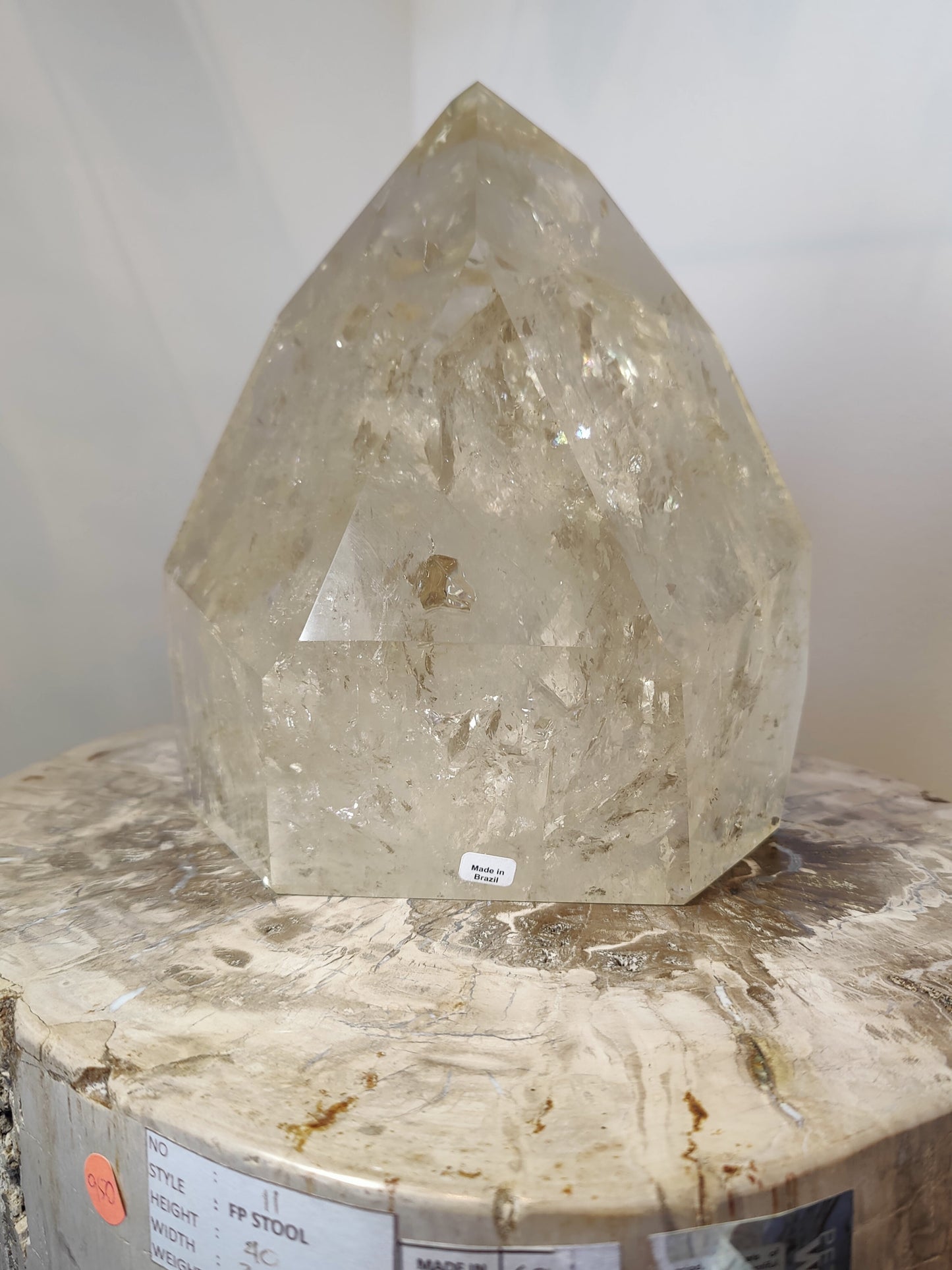 Natural Citrine Polished Point 4.1kg – Lapidary