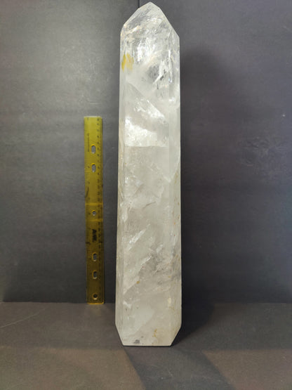 Clear Quartz Polished Obelisk 5.35kg 17.5" – Lapidary