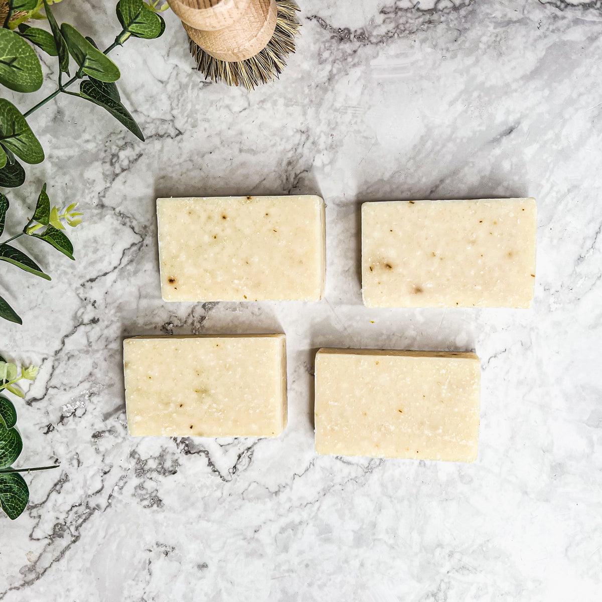 Spearmint Basil - Exfoliating Handmade Soap – Soap bar