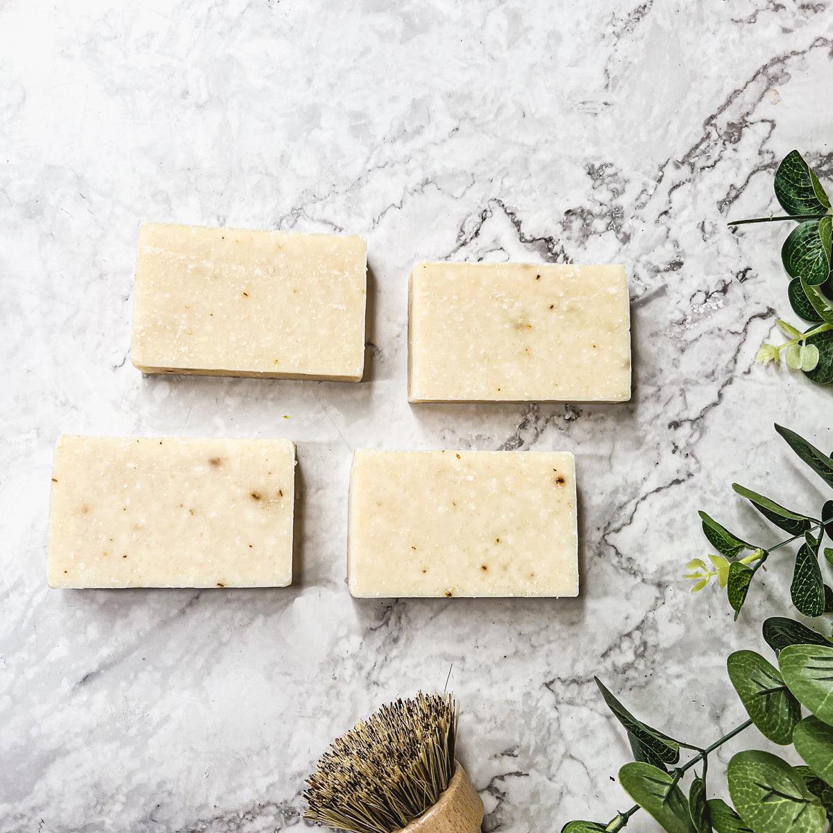 Spearmint Basil - Exfoliating Handmade Soap – Soap bar