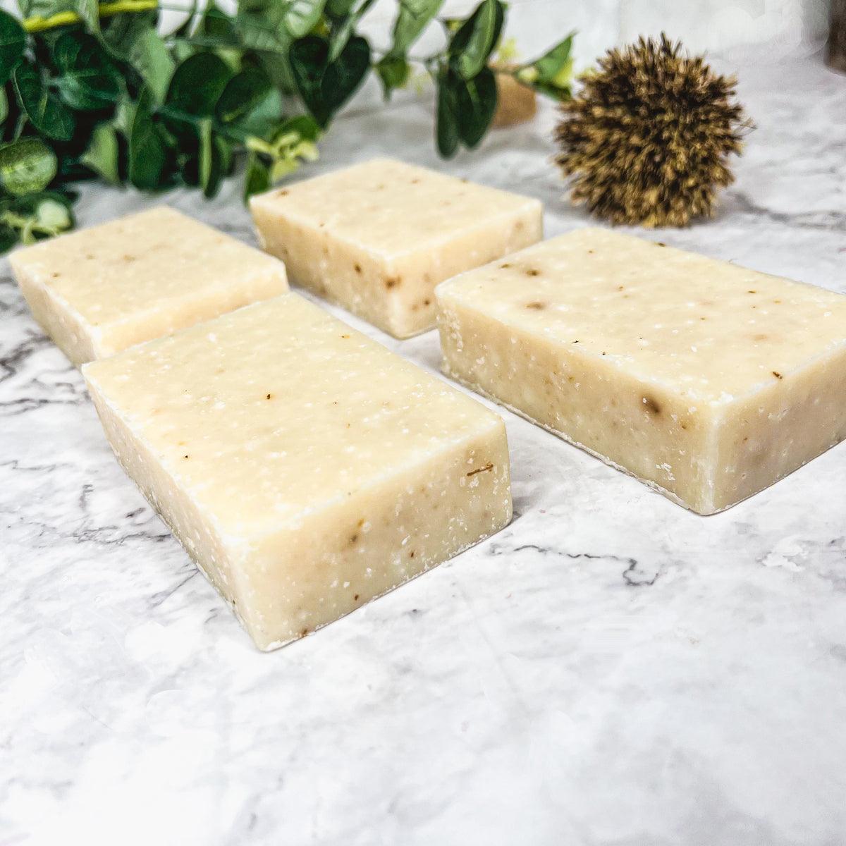 Spearmint Basil - Exfoliating Handmade Soap – Soap bar