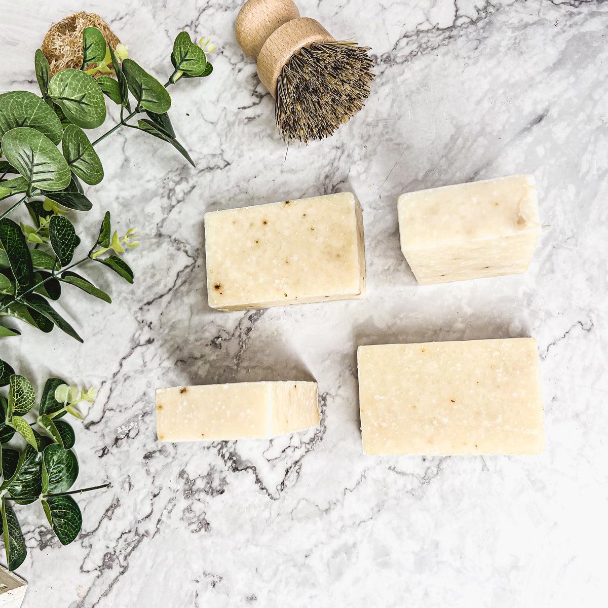 Spearmint Basil - Exfoliating Handmade Soap – Soap bar