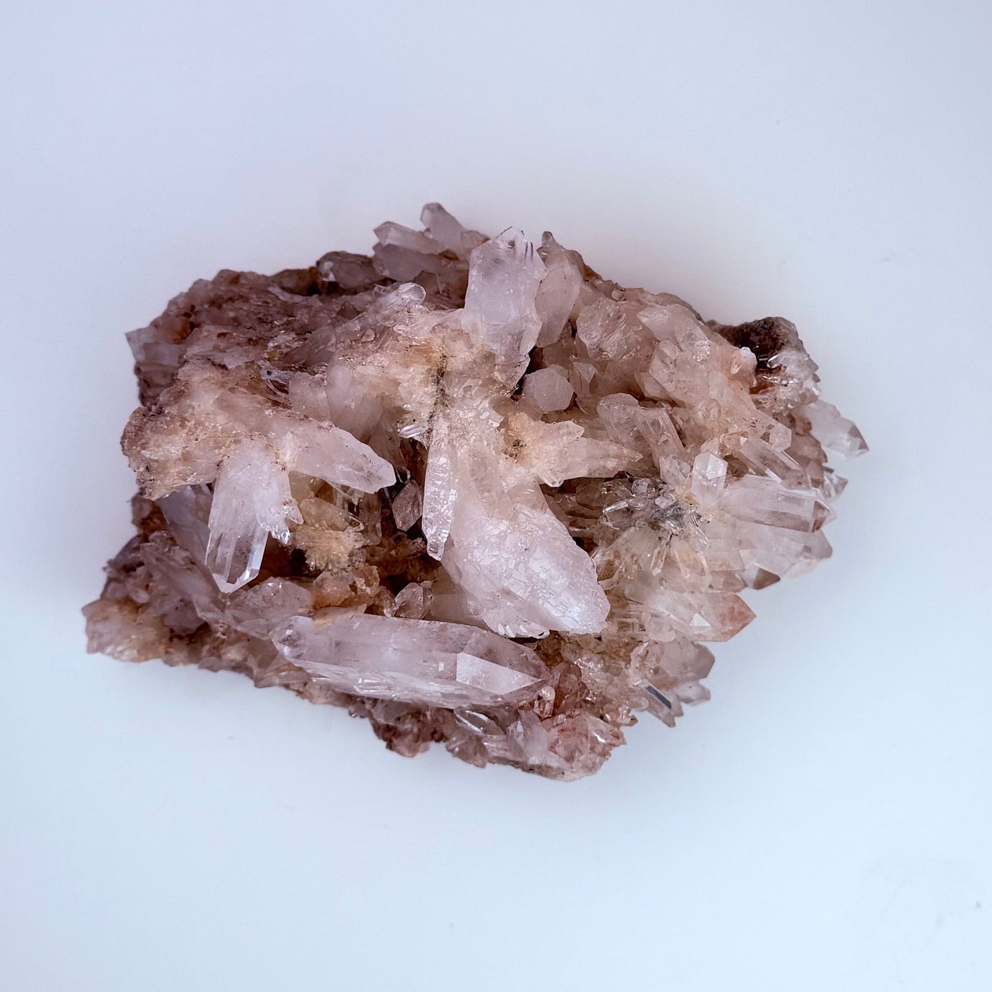 Lemurian Quartz – Pink Lithium Cluster - Columbia