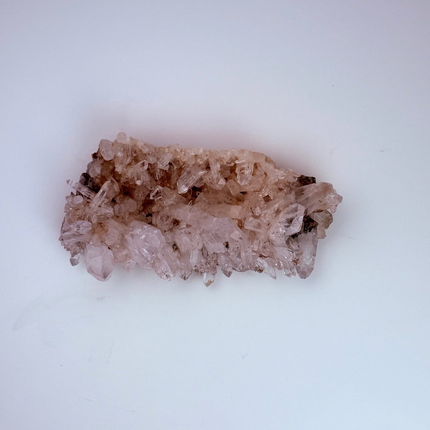 Lemurian Quartz – Pink Lithium Cluster (MD) - Columbia