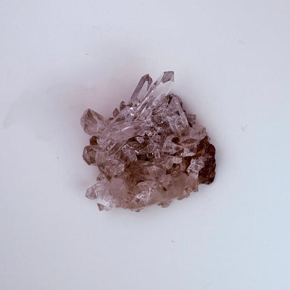 Lemurian Quartz – Pink Lithium Cluster (SM) - Columbia