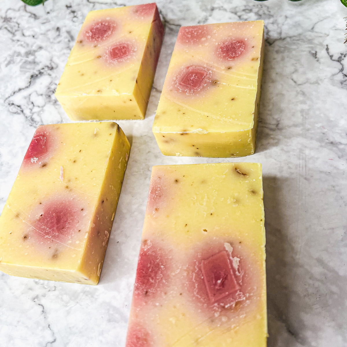 Honeysuckle Rose Petals - Handmade Soap – Soap bar