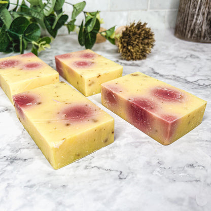 Honeysuckle Rose Petals - Handmade Soap – Soap bar