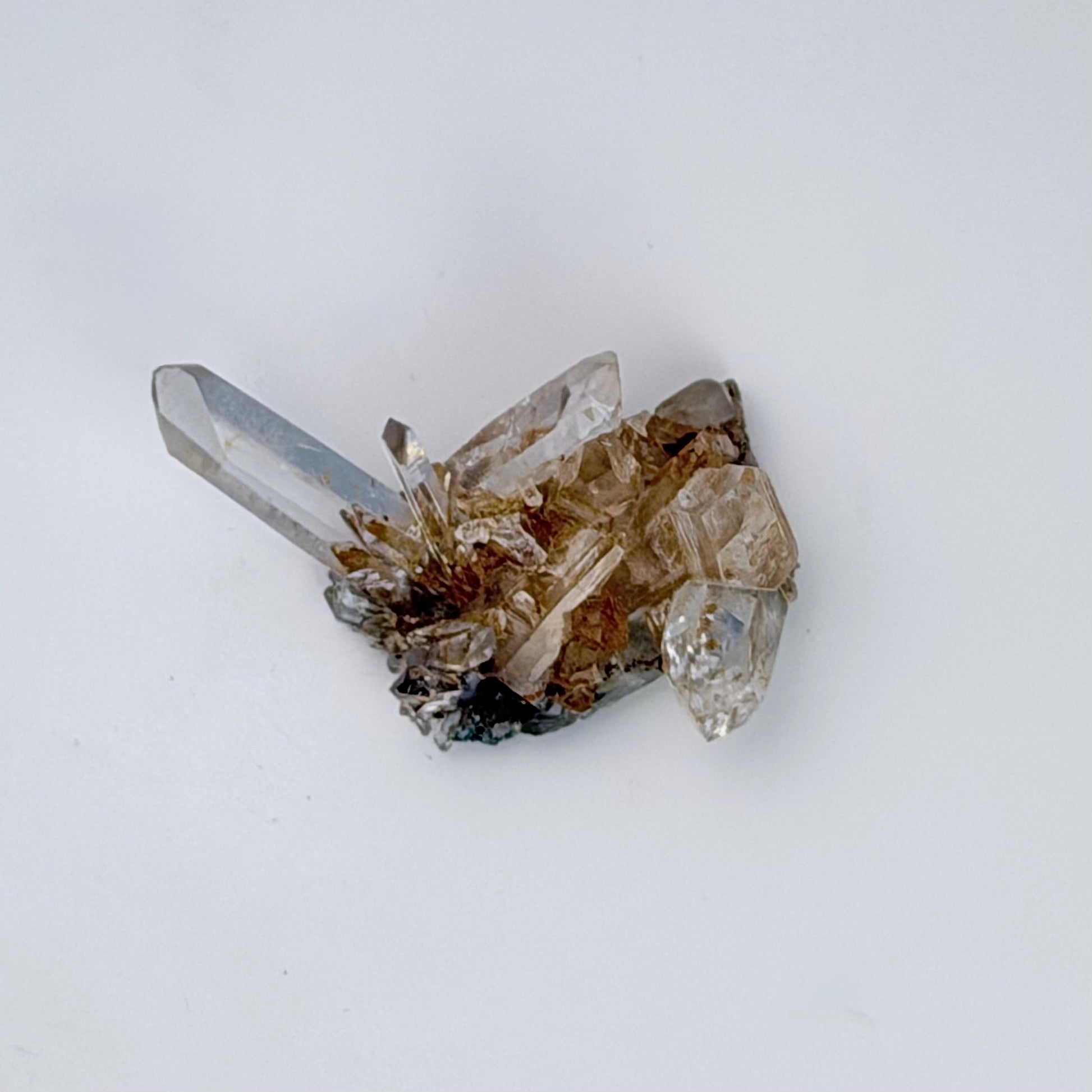 Lemurian Quartz – Golden Healer SM Cluster - Columbia