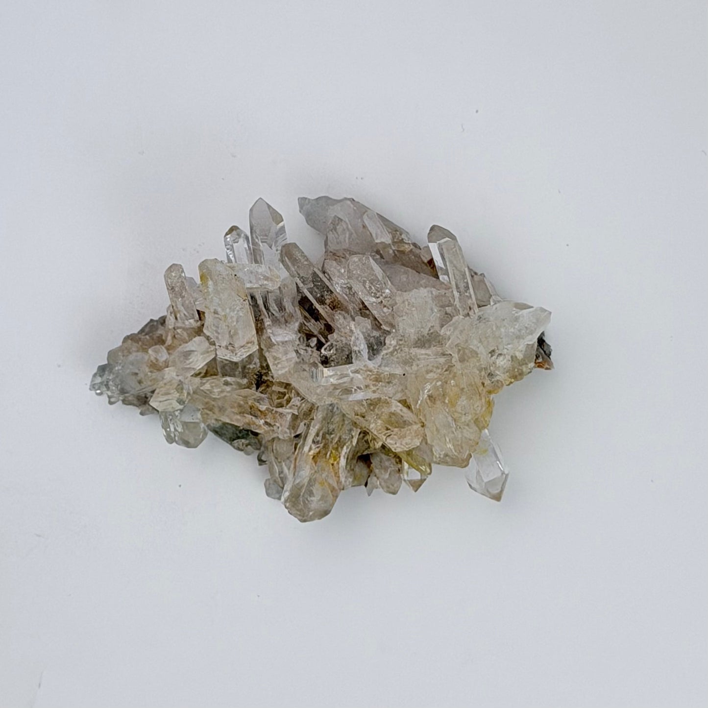 Lemurian Quartz – SM HQ Golden Healer Cluster - Columbia