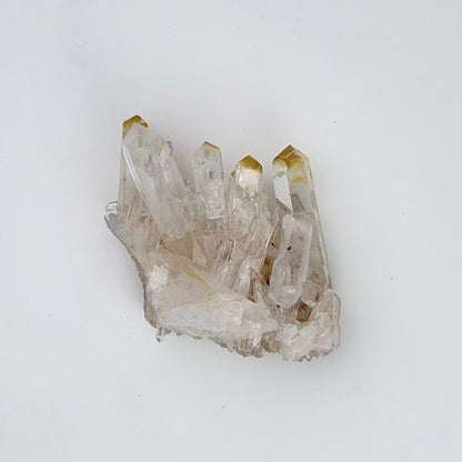 Lemurian Quartz – SM Cluster w Golden Healer Phantoms - Columbia