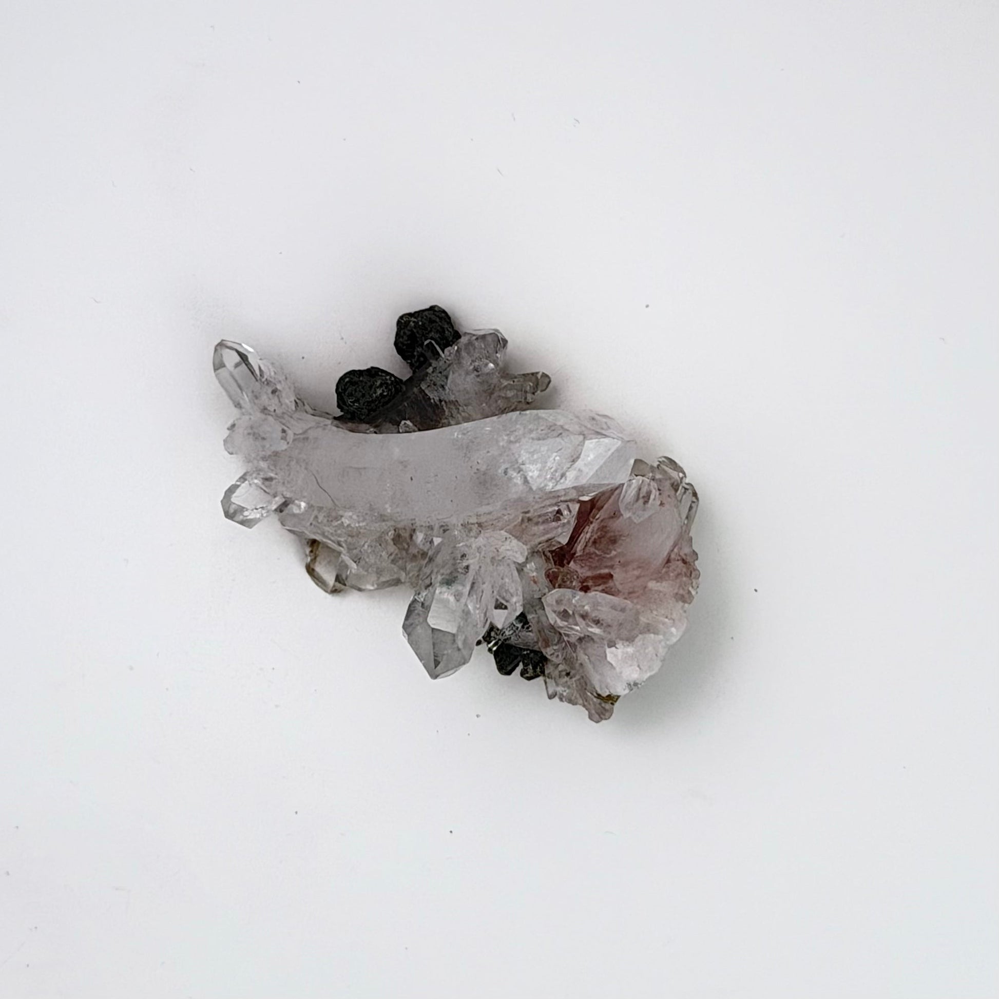 Lemurian Quartz – SM Twin Point Cluster - Columbia