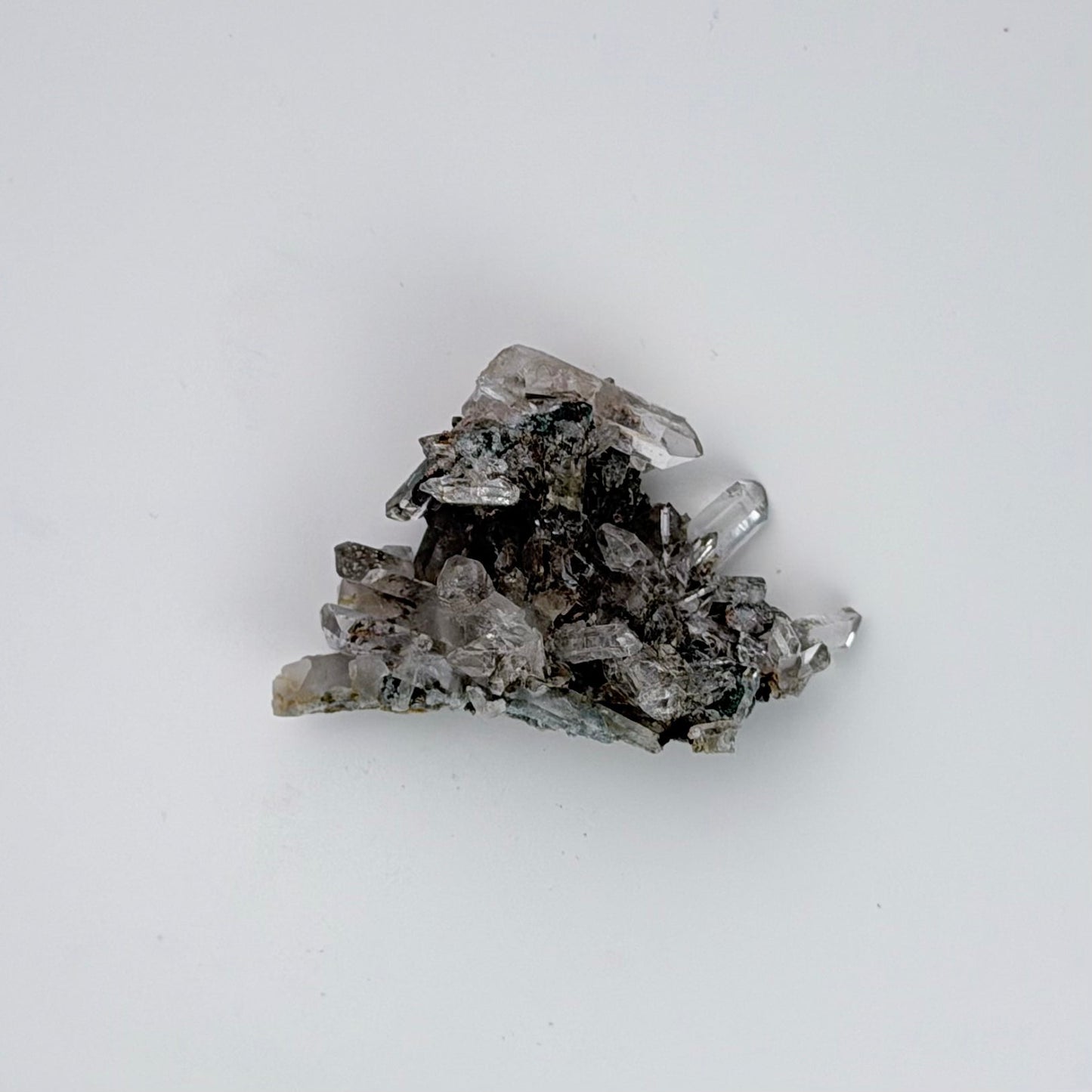 Lemurian Quartz – SM Cluster w Chlorite - Columbia