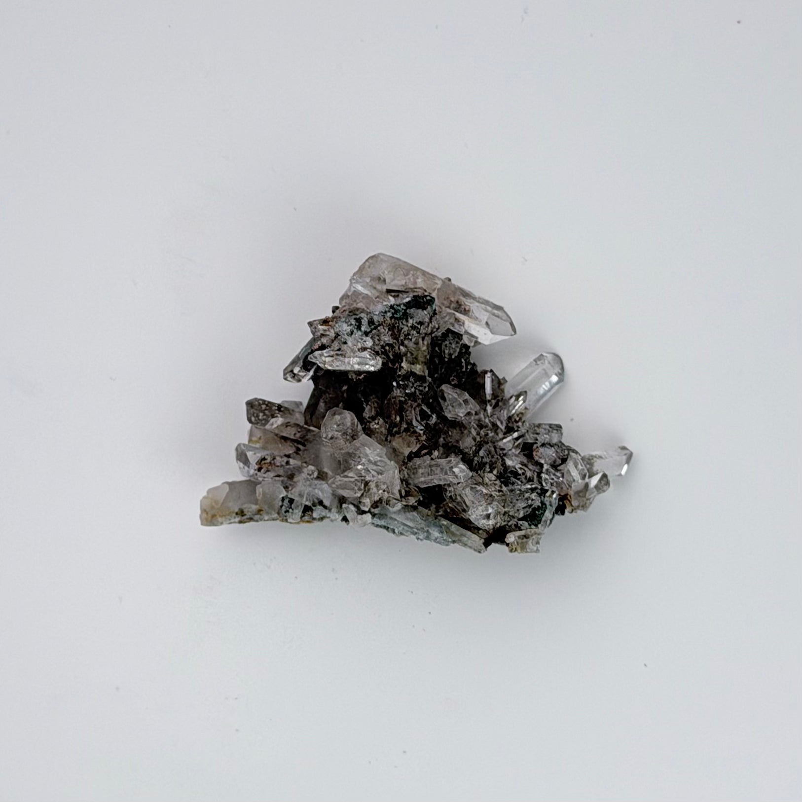 Lemurian Quartz – SM Cluster w Chlorite - Columbia