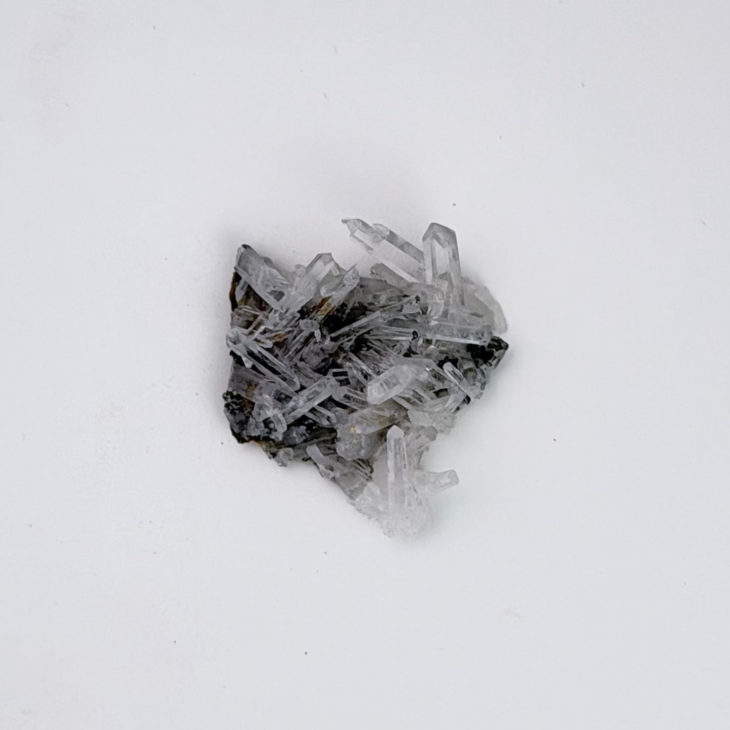 Lemurian Quartz – SM Needle Point Cluster - Columbia