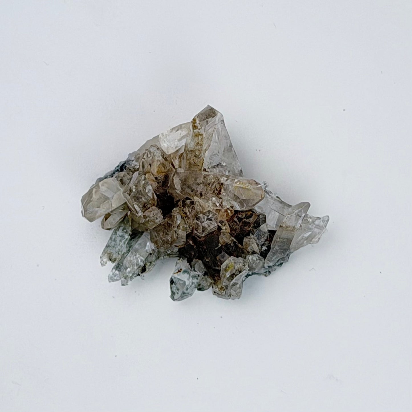 Lemurian Quartz – SM Cluster w Golden Healer & Chlorite - Columbia