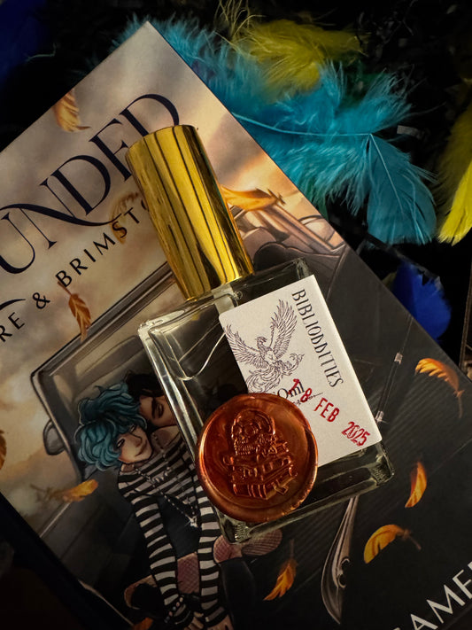 Treasure Personal Fragrance | Hounded: Fire & Brimstone by Quinn Cameron | Honey & Amber Perfume – Fragrances