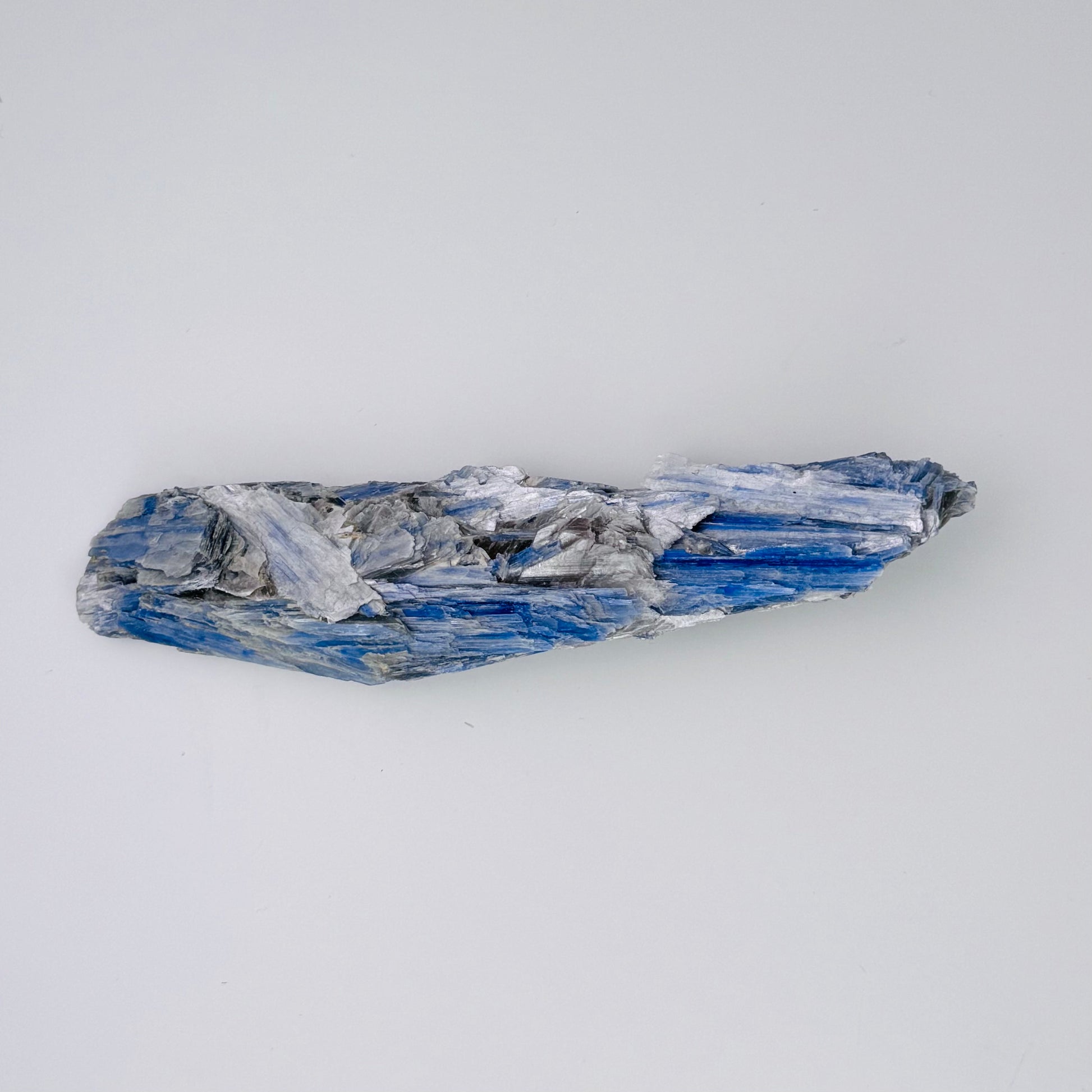 Blue Kyanite w/quartz – 6x1.5x0.5"