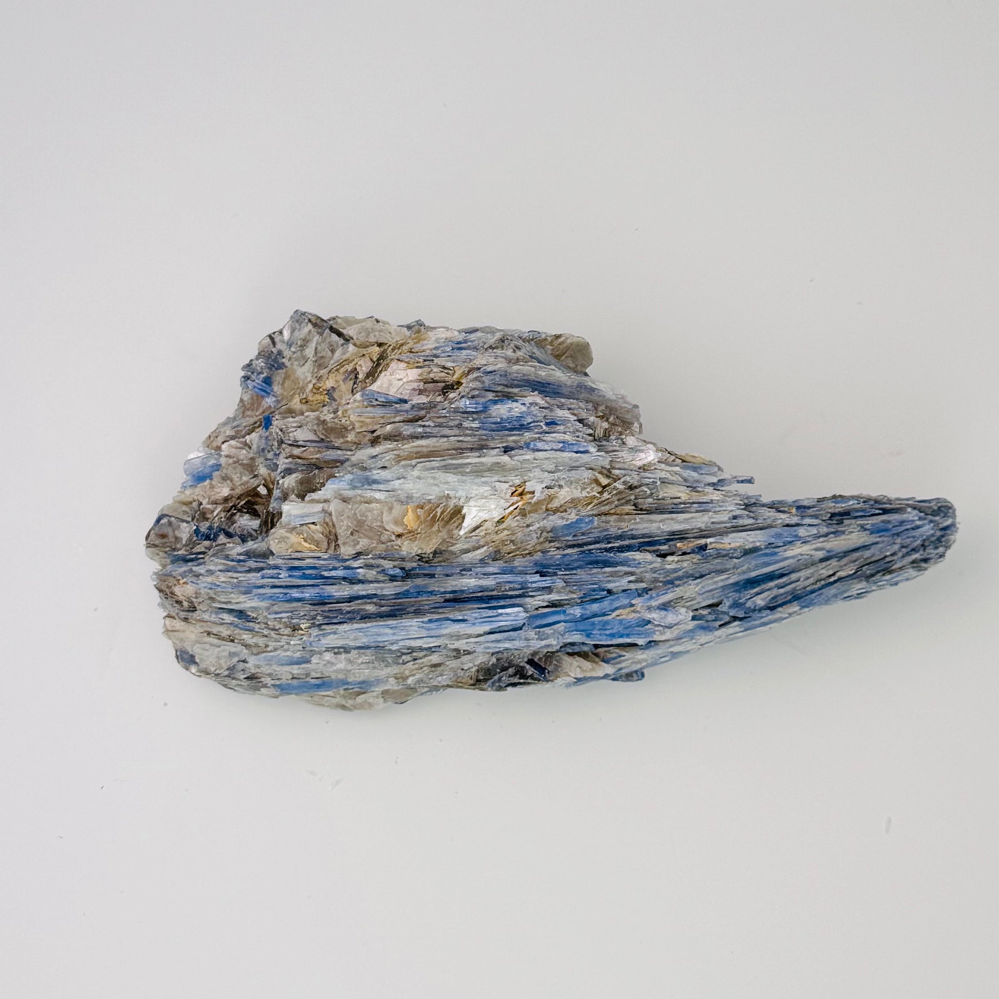 Blue Kyanite w/quartz – 5.5x2.5x1.25"