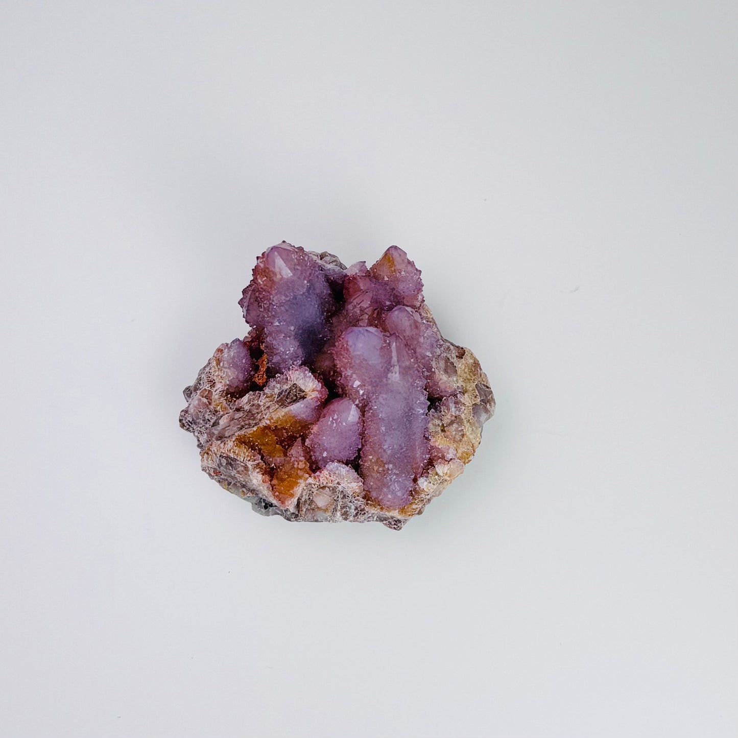 Spirit Quartz – Tall Points Cluster 3x2x2.75"