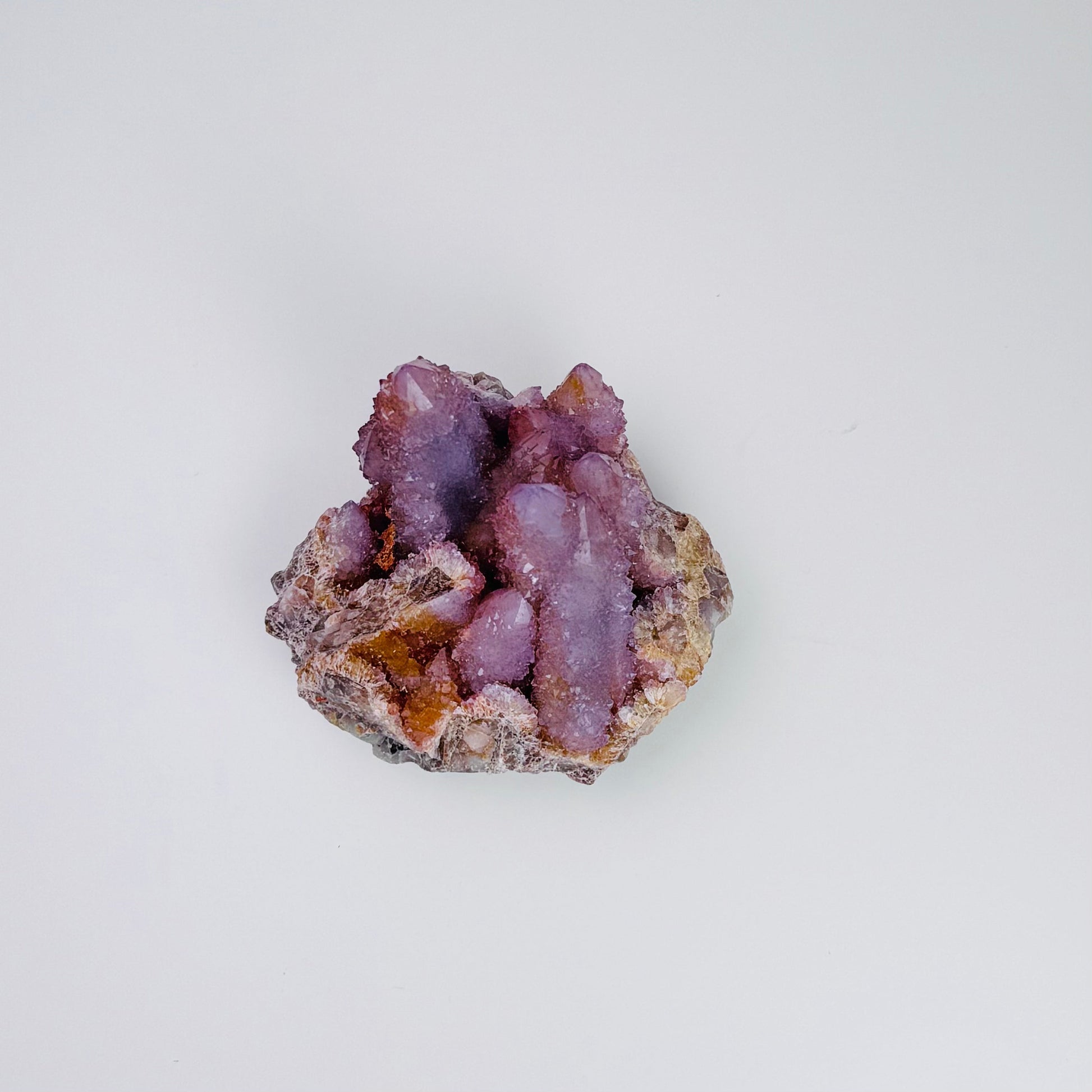 Spirit Quartz – Tall Points Cluster 3x2x2.75"