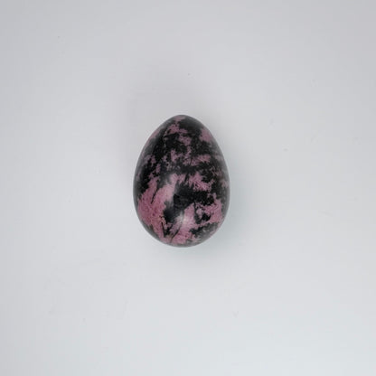 Rhodonite Egg – 2.75" x 48.5 mm