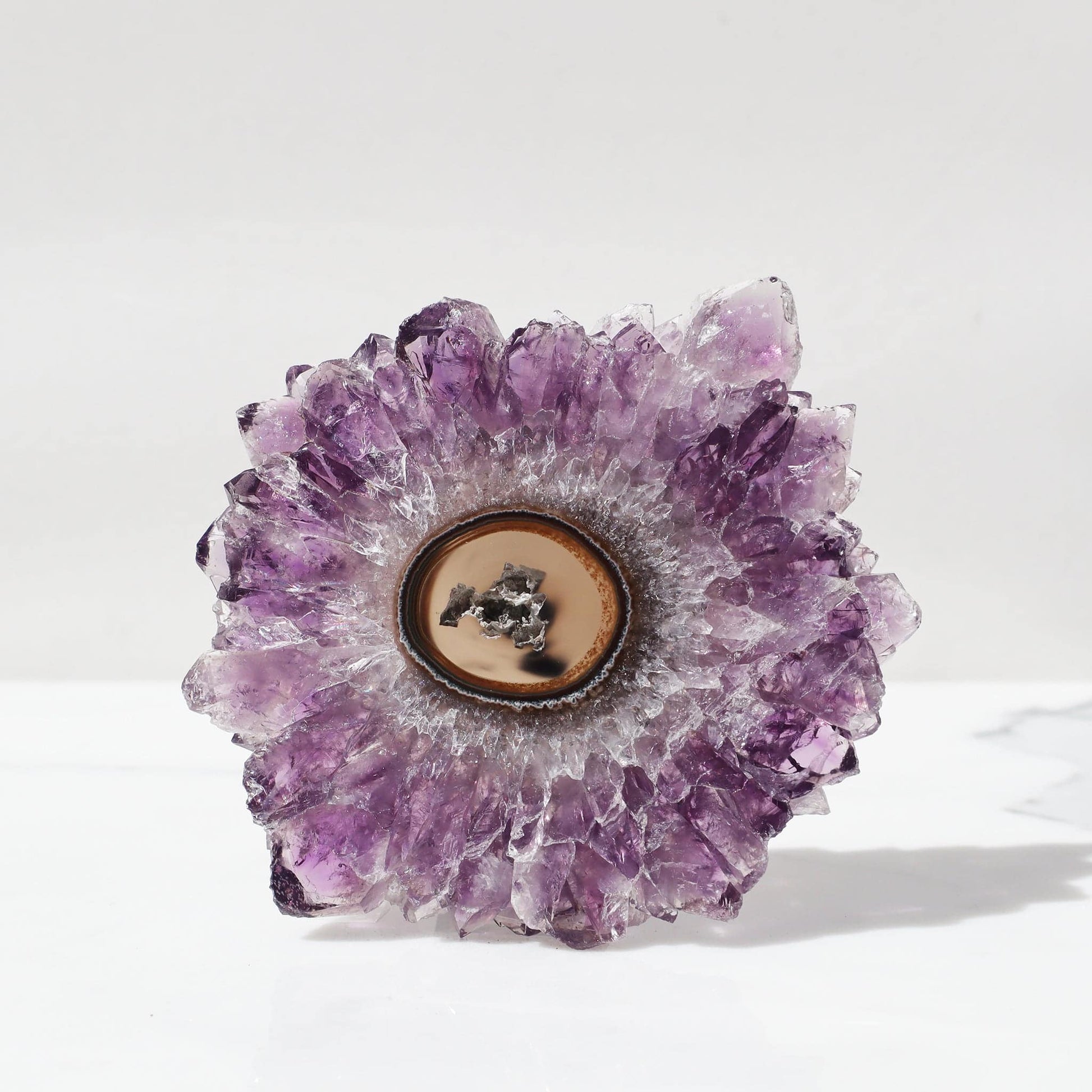 Crystal Mineral Flower – Amethysts Crystals Stalactites