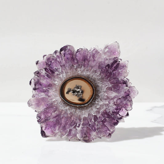 Crystal Mineral Flower – Amethysts Crystals Stalactites