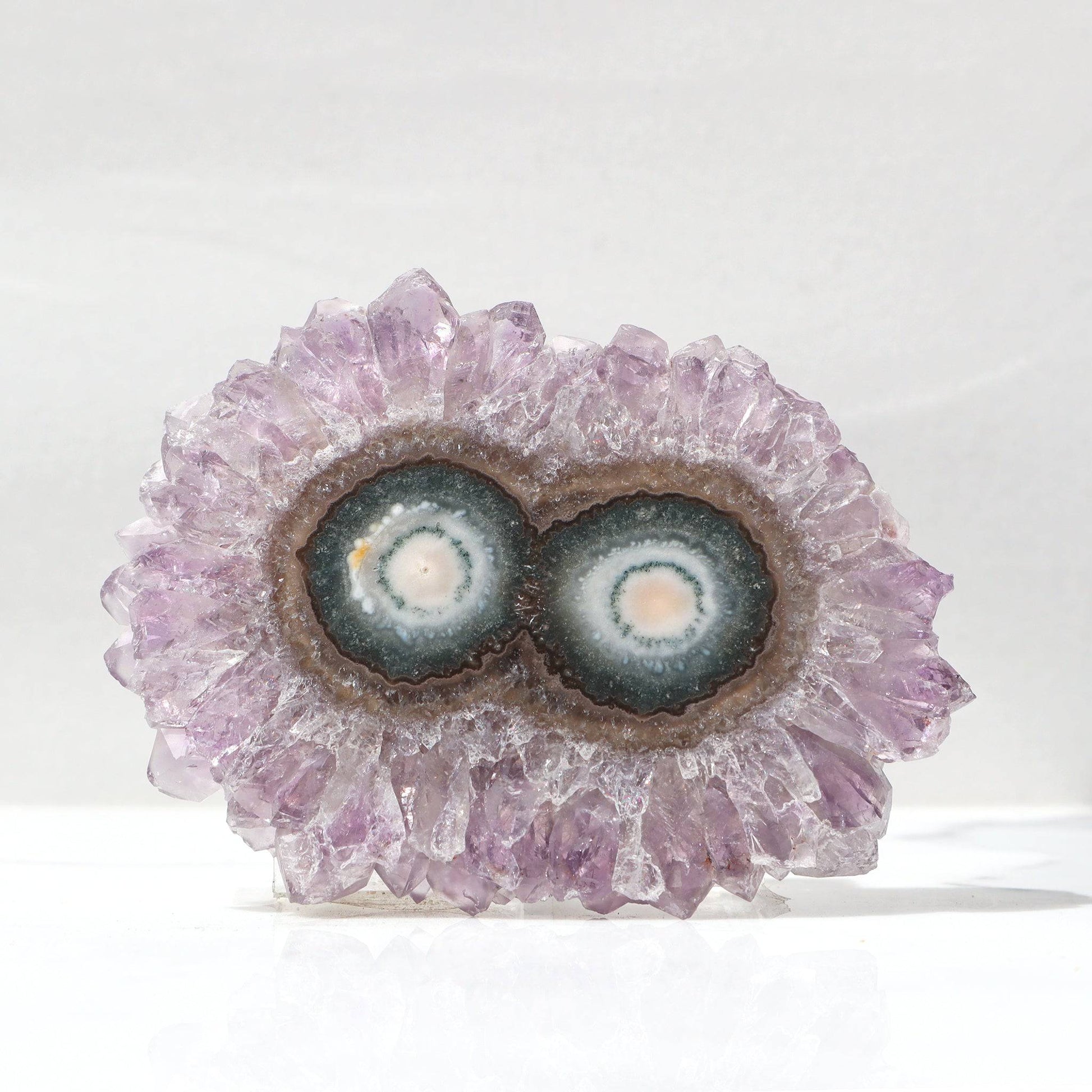 Double Agate Center Stalactite – Amethysts Crystals Stalactites
