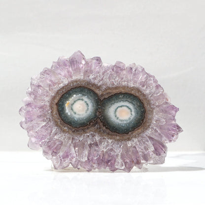 Double Agate Center Stalactite – Amethysts Crystals Stalactites