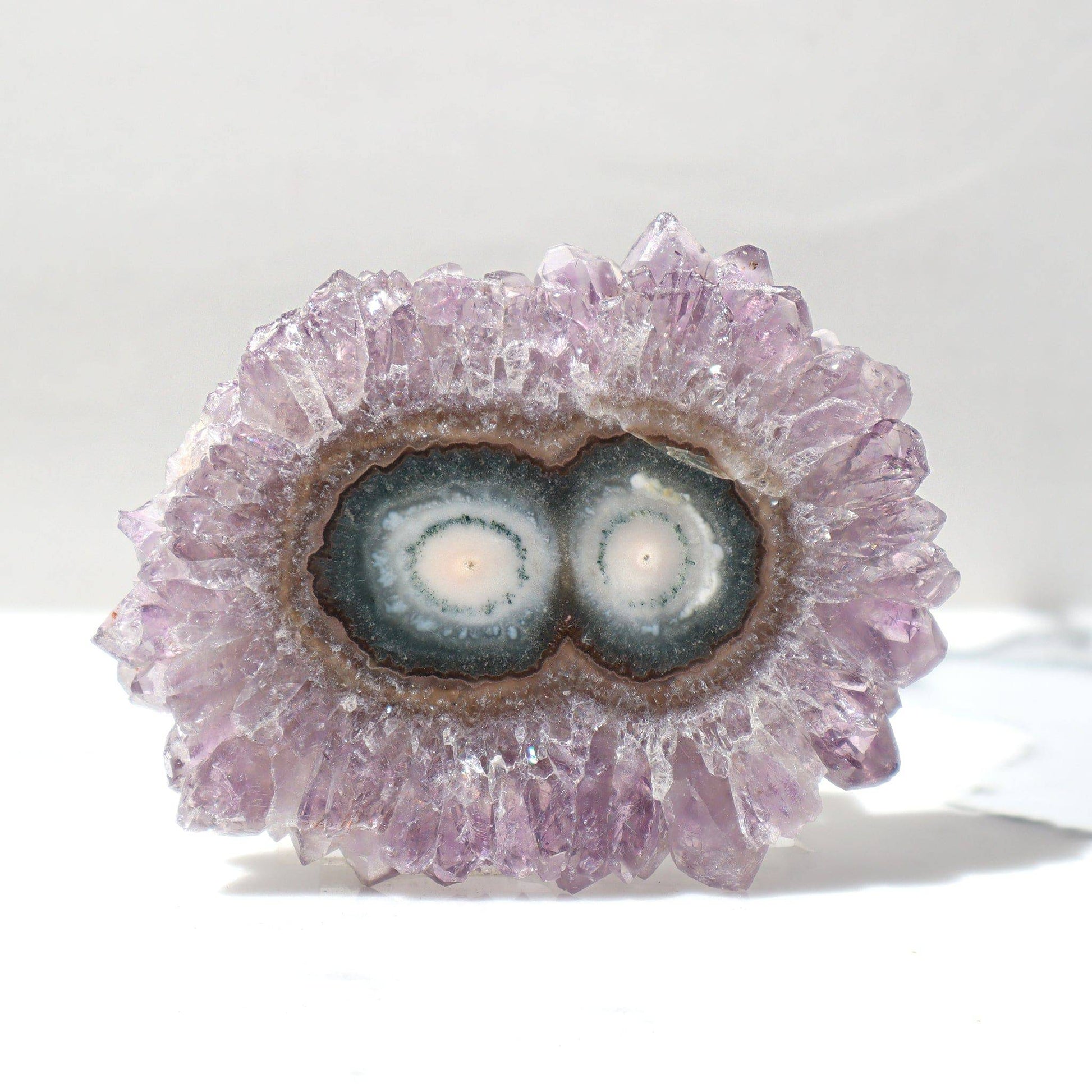 Double Agate Center Stalactite – Amethysts Crystals Stalactites