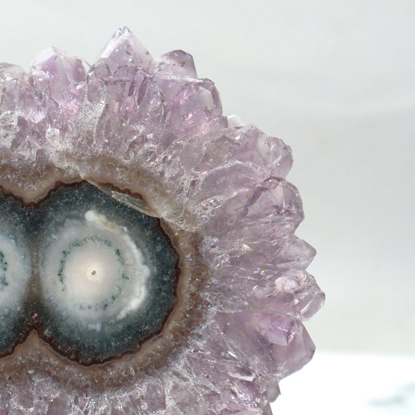 Double Agate Center Stalactite – Amethysts Crystals Stalactites