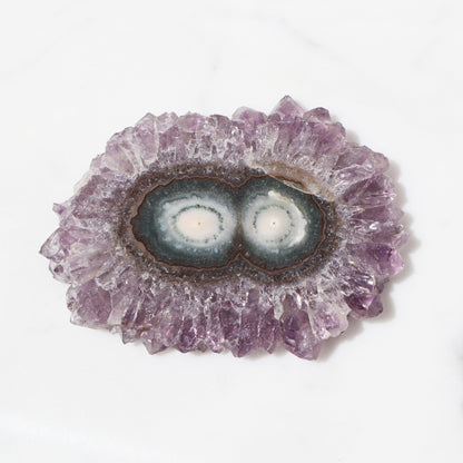 Double Agate Center Stalactite – Amethysts Crystals Stalactites