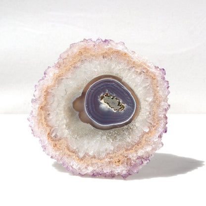 Pastel Blue Agate Stalactite