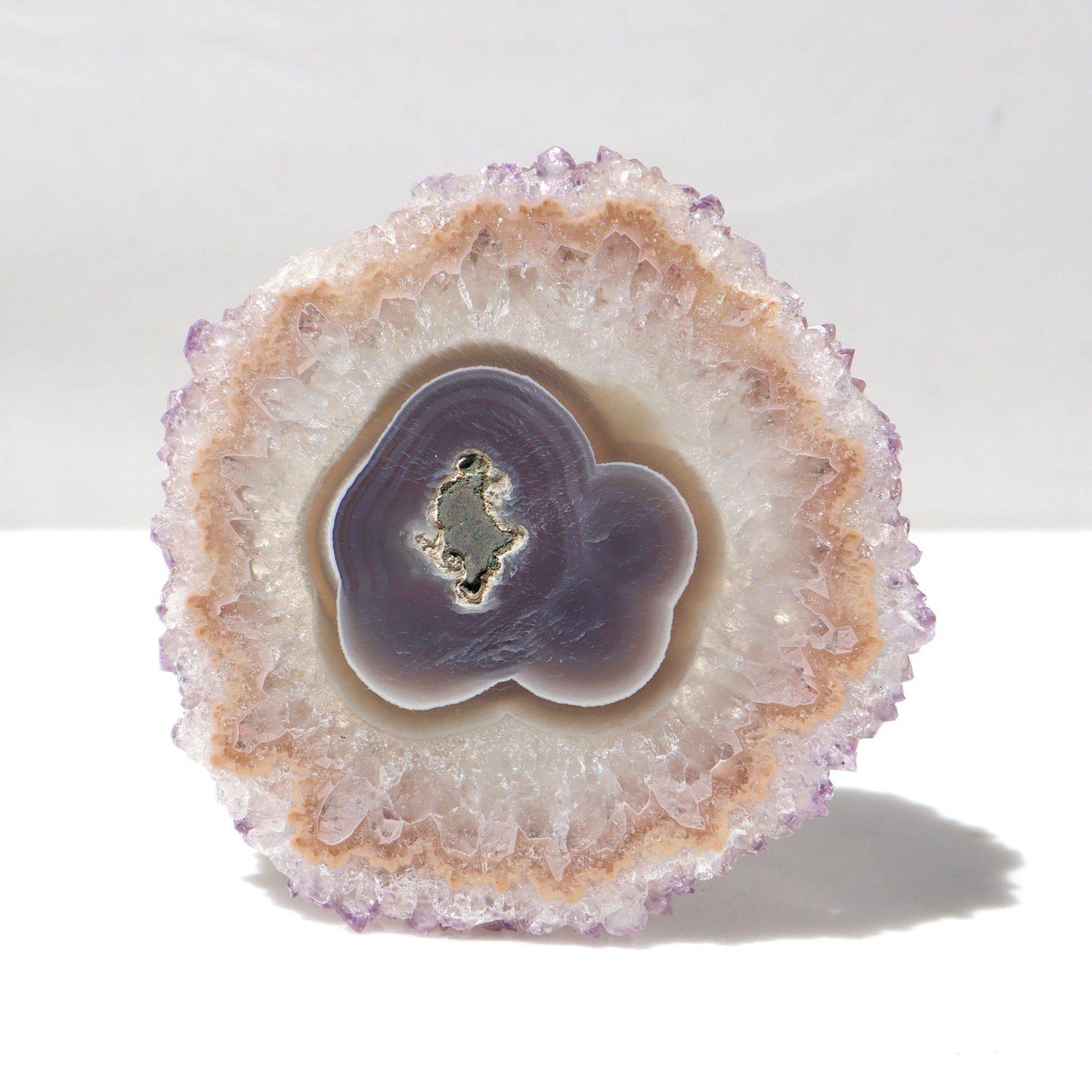 Pastel Blue Agate Stalactite