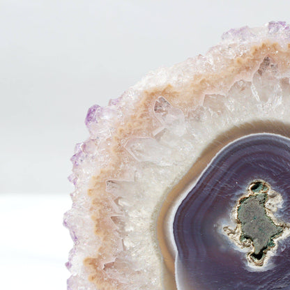 Pastel Blue Agate Stalactite