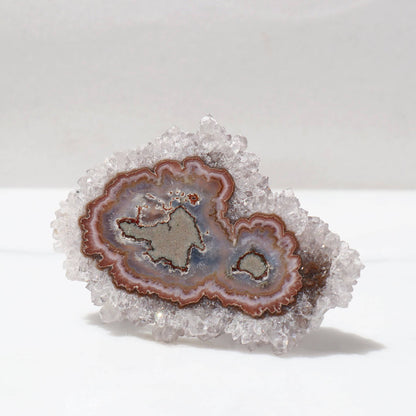 Handsome Earth Tones Amethyst Stalactite