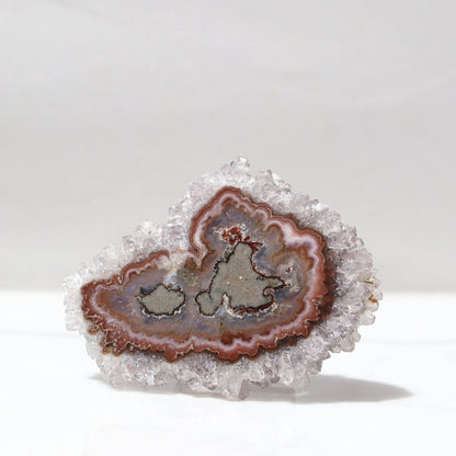 Handsome Earth Tones Amethyst Stalactite