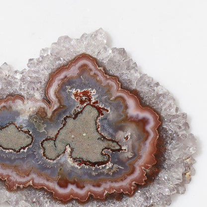 Handsome Earth Tones Amethyst Stalactite