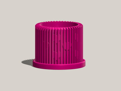 Modern Heart-Shaped Planter with Drainage & Saucer – Unique Valentine’s Day Gift for Plant Lovers, 3d Printed Planter Home Hosting Decor, – Planter