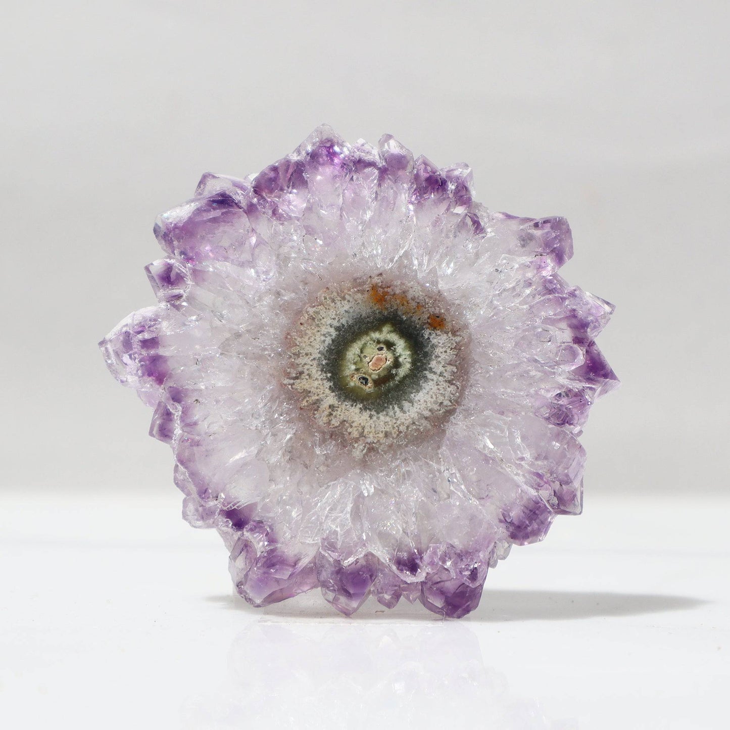 Flower of Mineral Crystals – Amethysts Crystals Stalactites