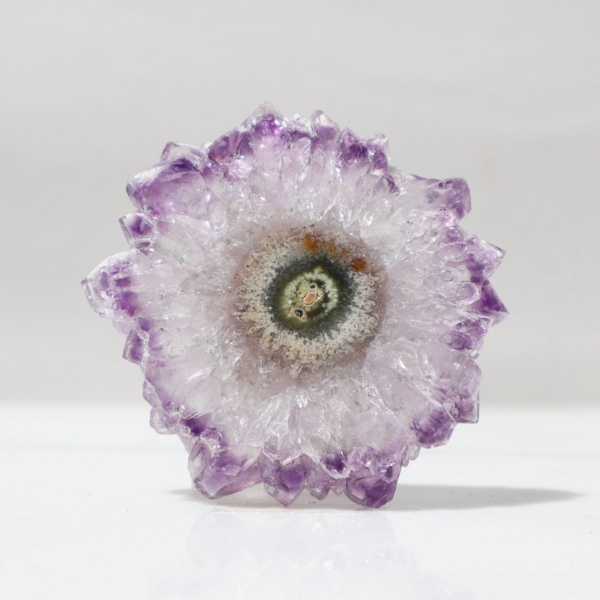 Flower of Mineral Crystals – Amethysts Crystals Stalactites