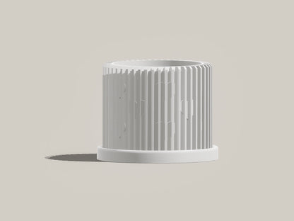Modern Heart-Shaped Planter with Drainage & Saucer – Unique Valentine’s Day Gift for Plant Lovers, 3d Printed Planter Home Hosting Decor, – Planter