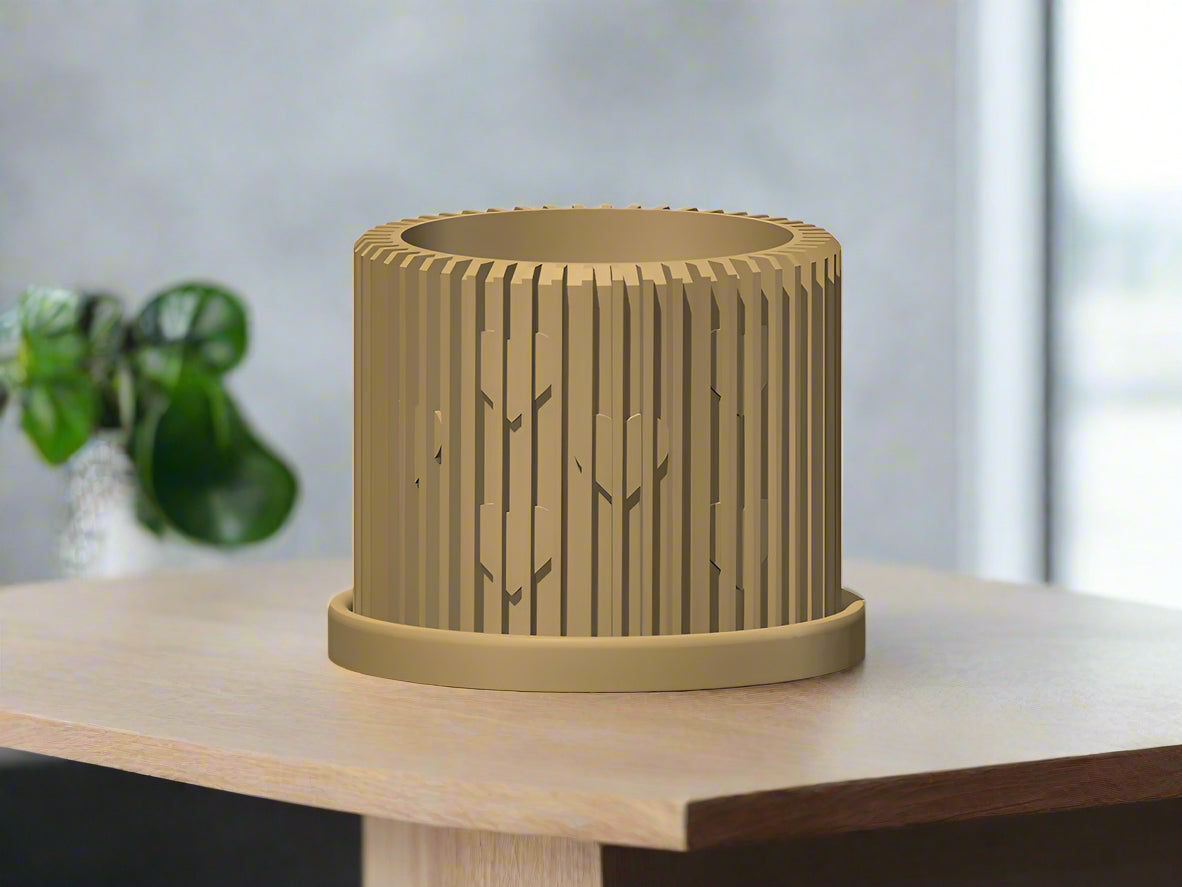 Modern Heart-Shaped Planter with Drainage & Saucer – Unique Valentine’s Day Gift for Plant Lovers, 3d Printed Planter Home Hosting Decor, – Planter