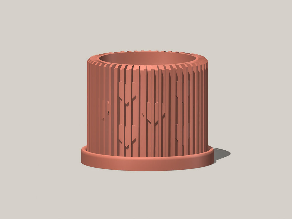 Modern Heart-Shaped Planter with Drainage & Saucer – Unique Valentine’s Day Gift for Plant Lovers, 3d Printed Planter Home Hosting Decor, – Planter