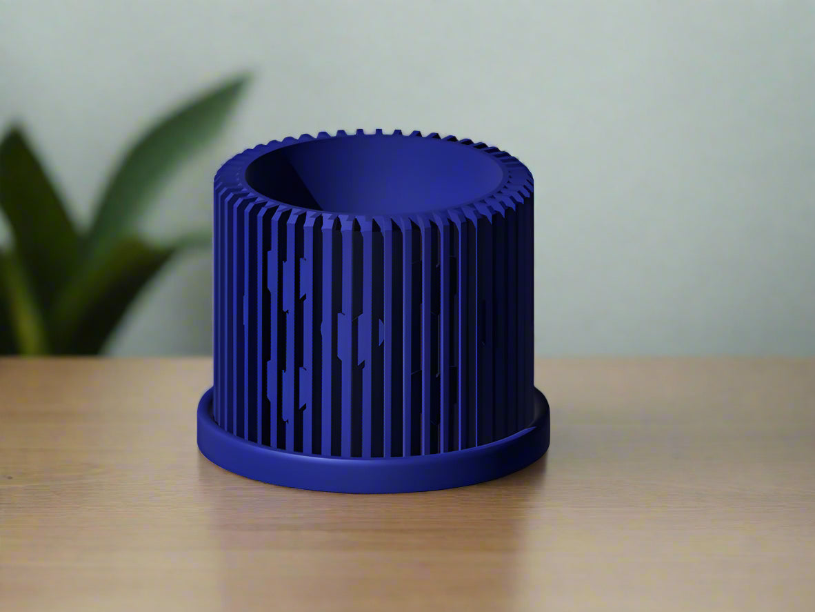 Modern Heart-Shaped Planter with Drainage & Saucer – Unique Valentine’s Day Gift for Plant Lovers, 3d Printed Planter Home Hosting Decor, – Planter