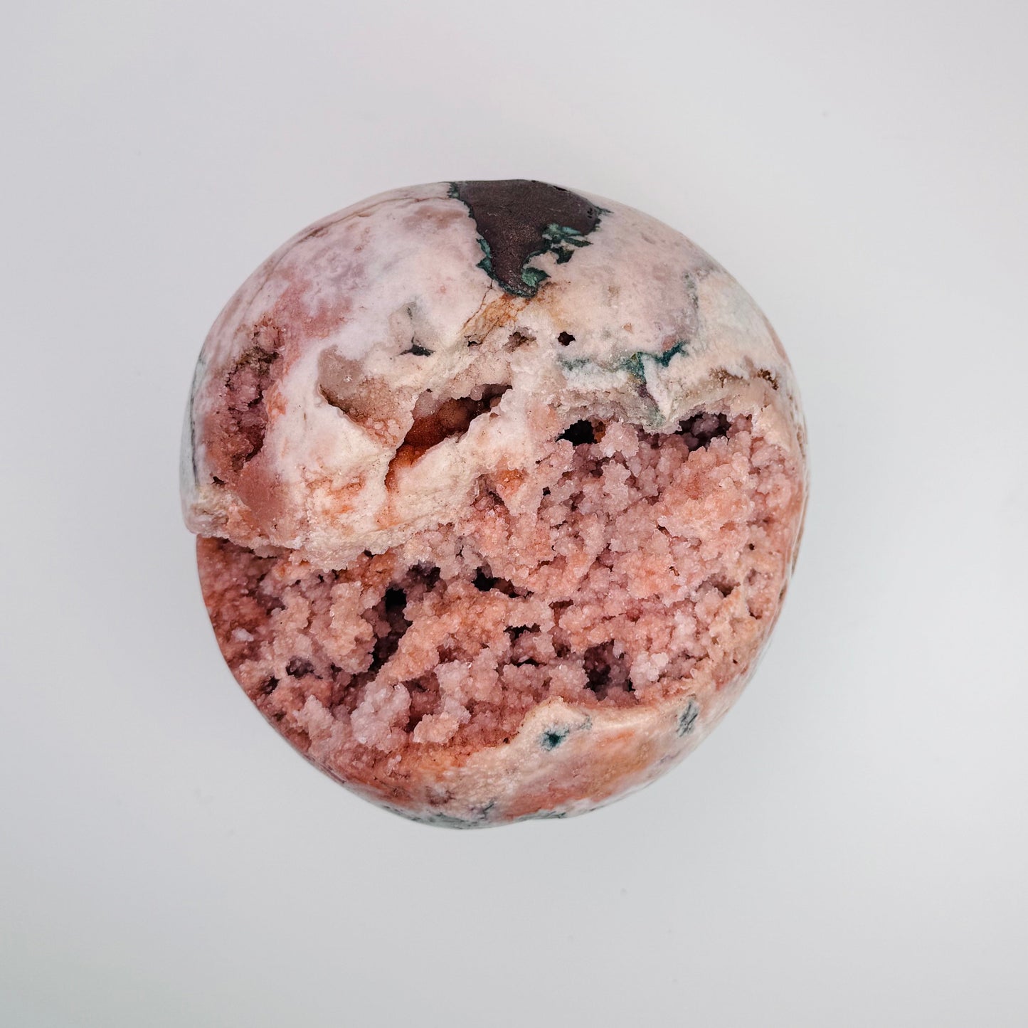 Pink Amethyst towers – Sphere (Druzy) 5"