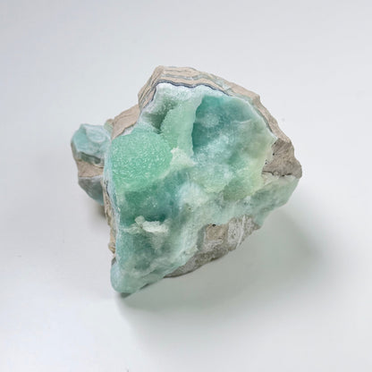 Blue Aragonite – 3x2.75x3"