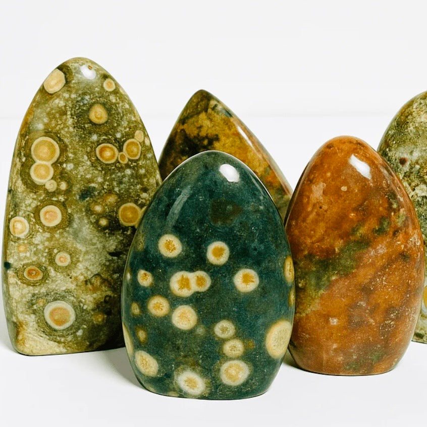 Mini Jasper Polished Freeform - Natural Stone Crystal Decor – Crystals & Stones